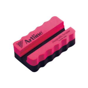 旗牌(Shachihata) 日本旗牌(Artline)白板磁性白板擦可吸附式黑板擦 ERT-MMC 红色